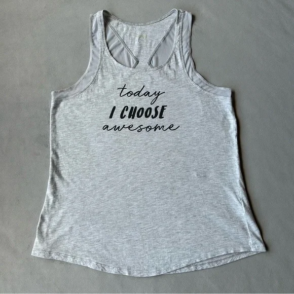 Hyba ~ Today I Choose Awesome ~ Tank ~ Women’s Medium - Picture 10 of 10